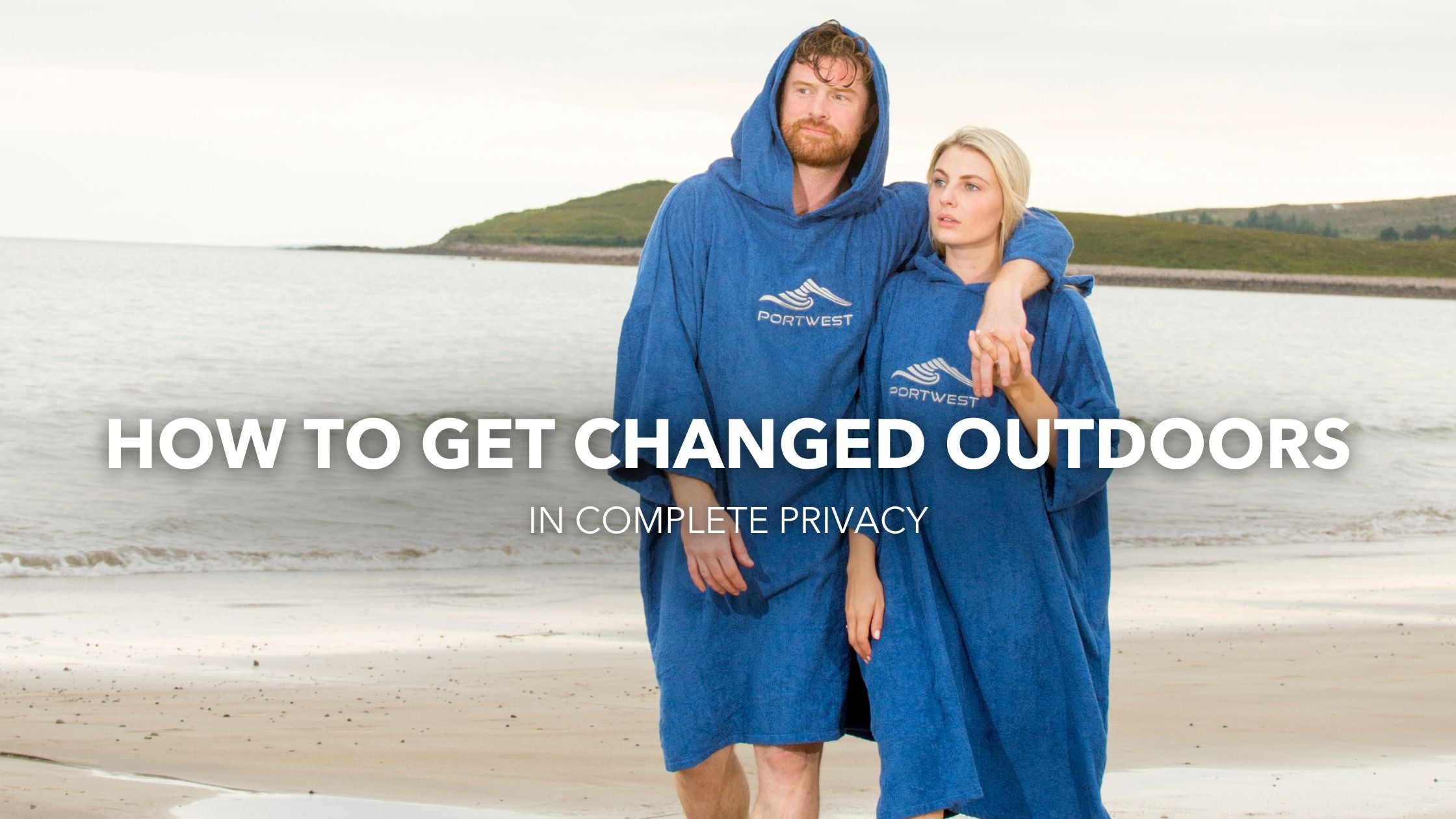 How to get changed outdoors in complete privacy. Portwest Adults changing towel available at Portwest - The Outdoor Shop