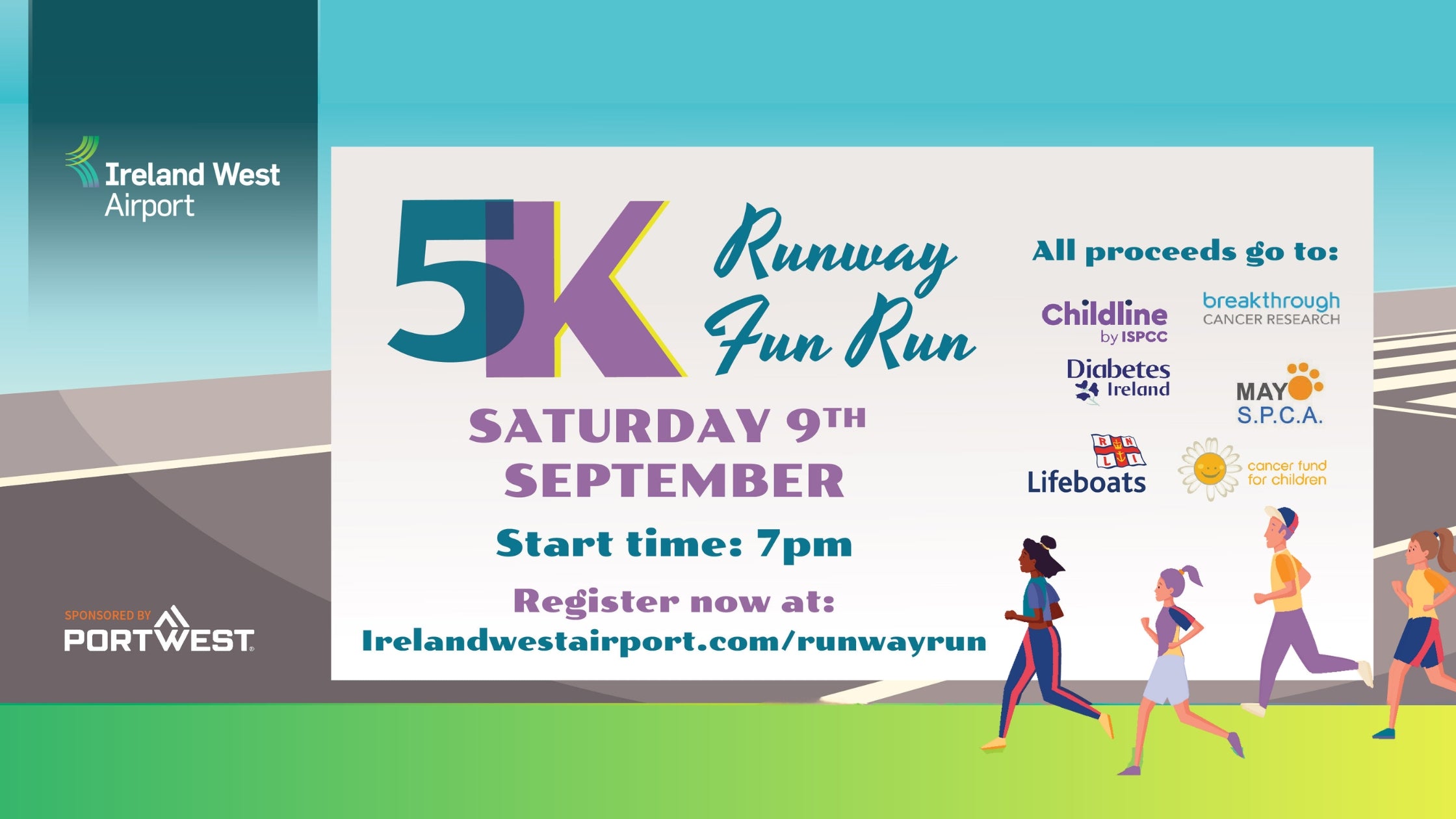 Support 6 Very Worthy Causes in the Annual Charity Runway Fun Run