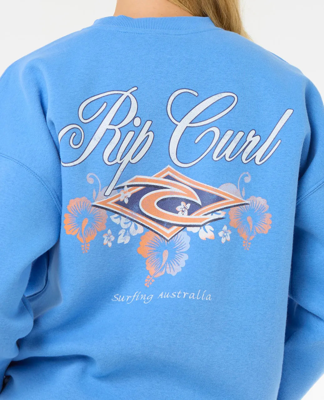 Rip Curl Women's Hibiscus Diamond Heritage Crew Jumper