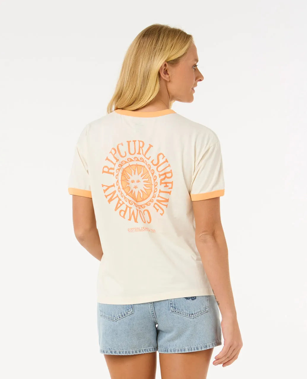 Rip Curl Women's San Carlos Ringer Tee | Rip Curl | Portwest - The Outdoor Shop