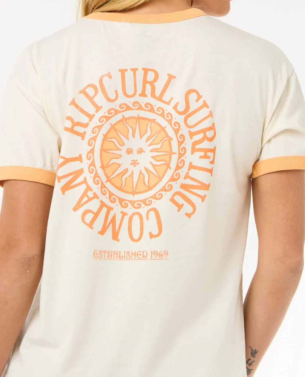 Rip Curl Women's San Carlos Ringer Tee | Rip Curl | Portwest - The Outdoor Shop