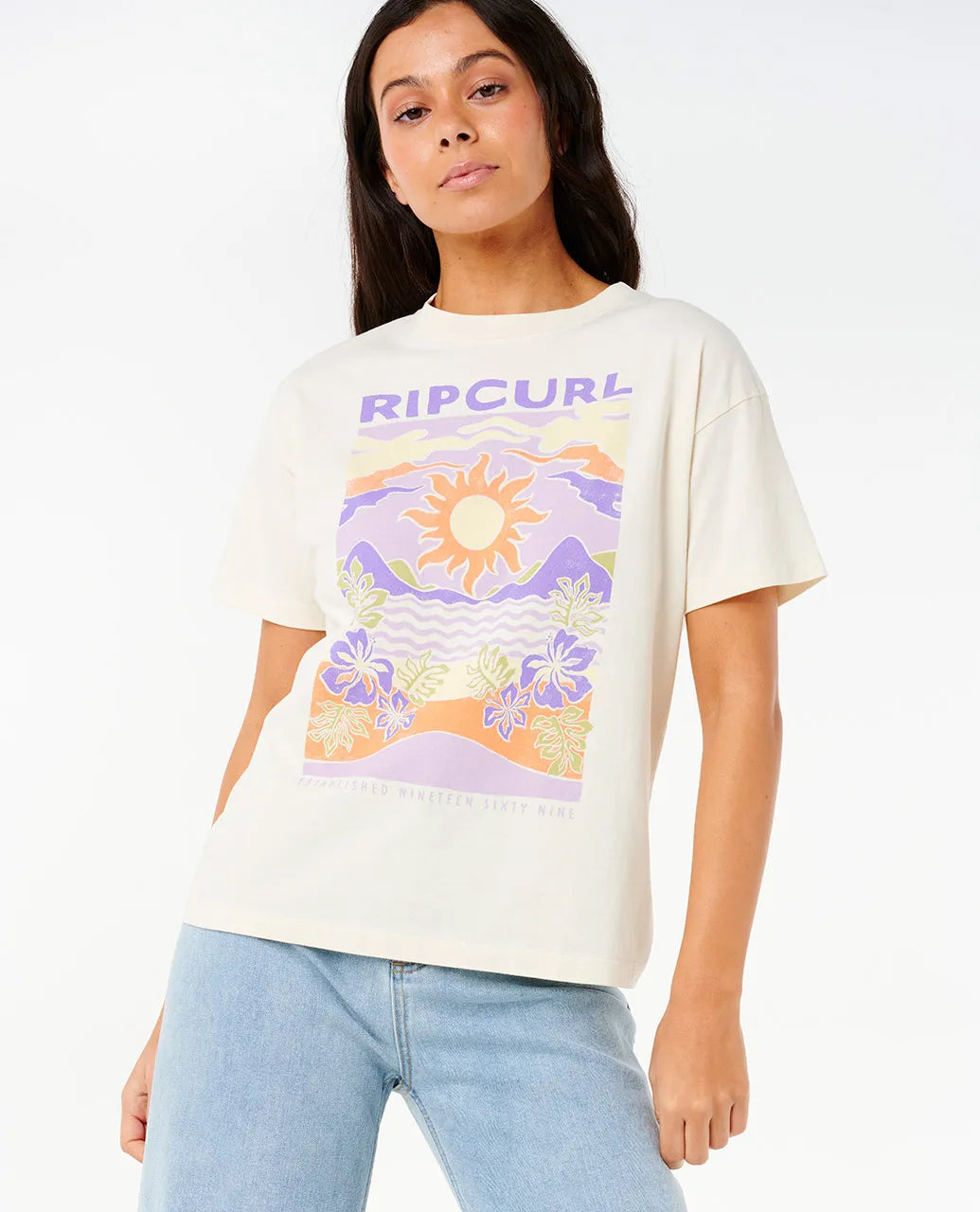 Rip Curl Women's Dune Dancer Relaxed Tee | Rip Curl | Portwest - The Outdoor Shop