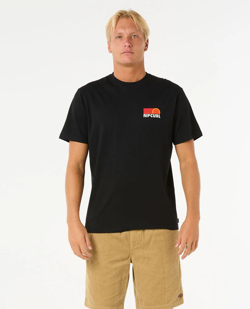Rip Curl Men's Surf Revival Stacked Tee | Rip Curl | Portwest - The Outdoor Shop
