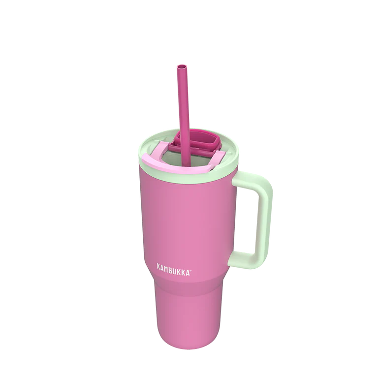 Rio 950ml Insulated Tumbler with Telescopic Straw | Kambukka | Portwest - The Outdoor Shop