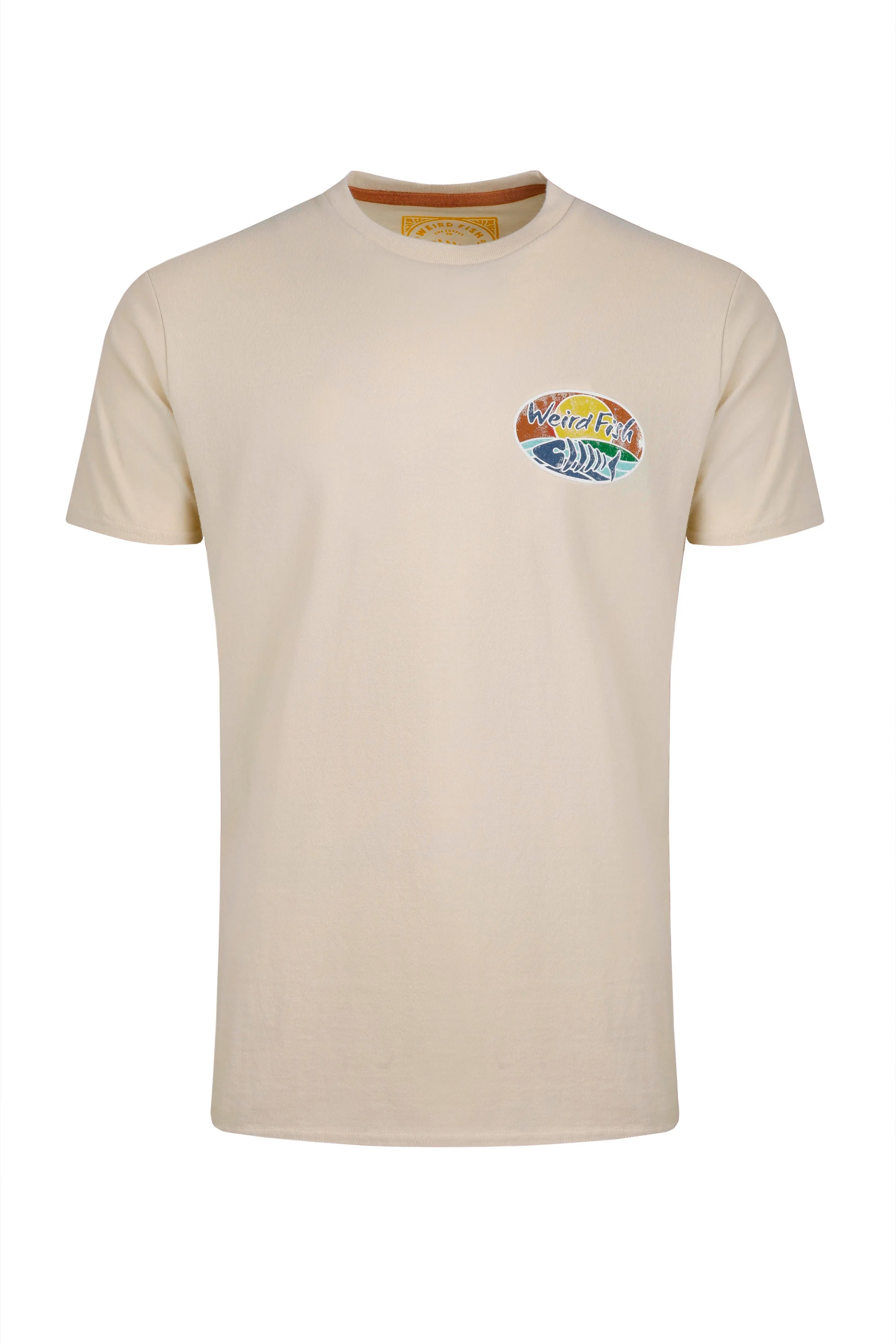 Men's Land and Sea Back Print Graphic T-Shirt | Weird Fish | Portwest - The Outdoor Shop