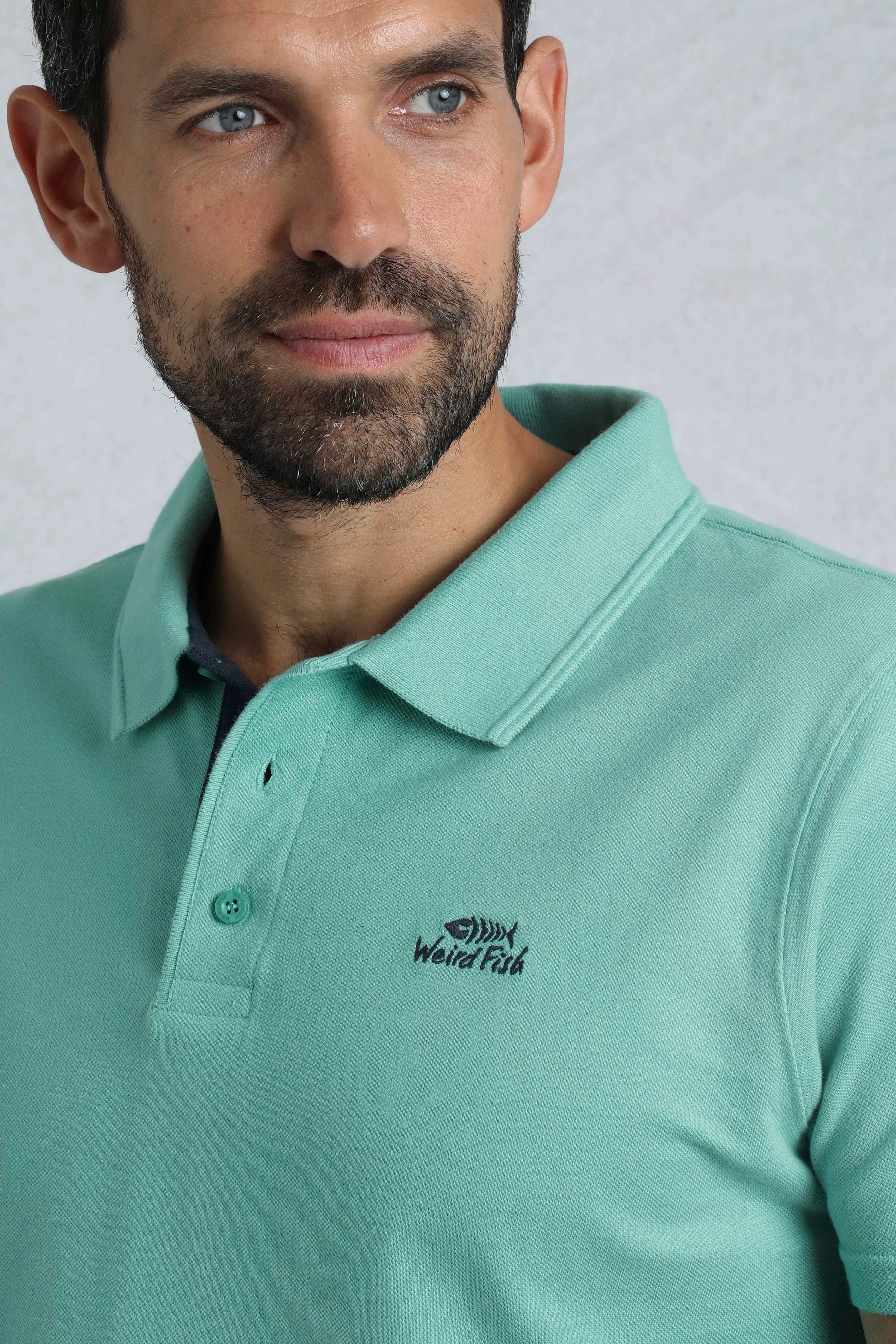 Men's Miles Organic Cotton Pique Polo Shirt | Weird Fish | Portwest - The Outdoor Shop