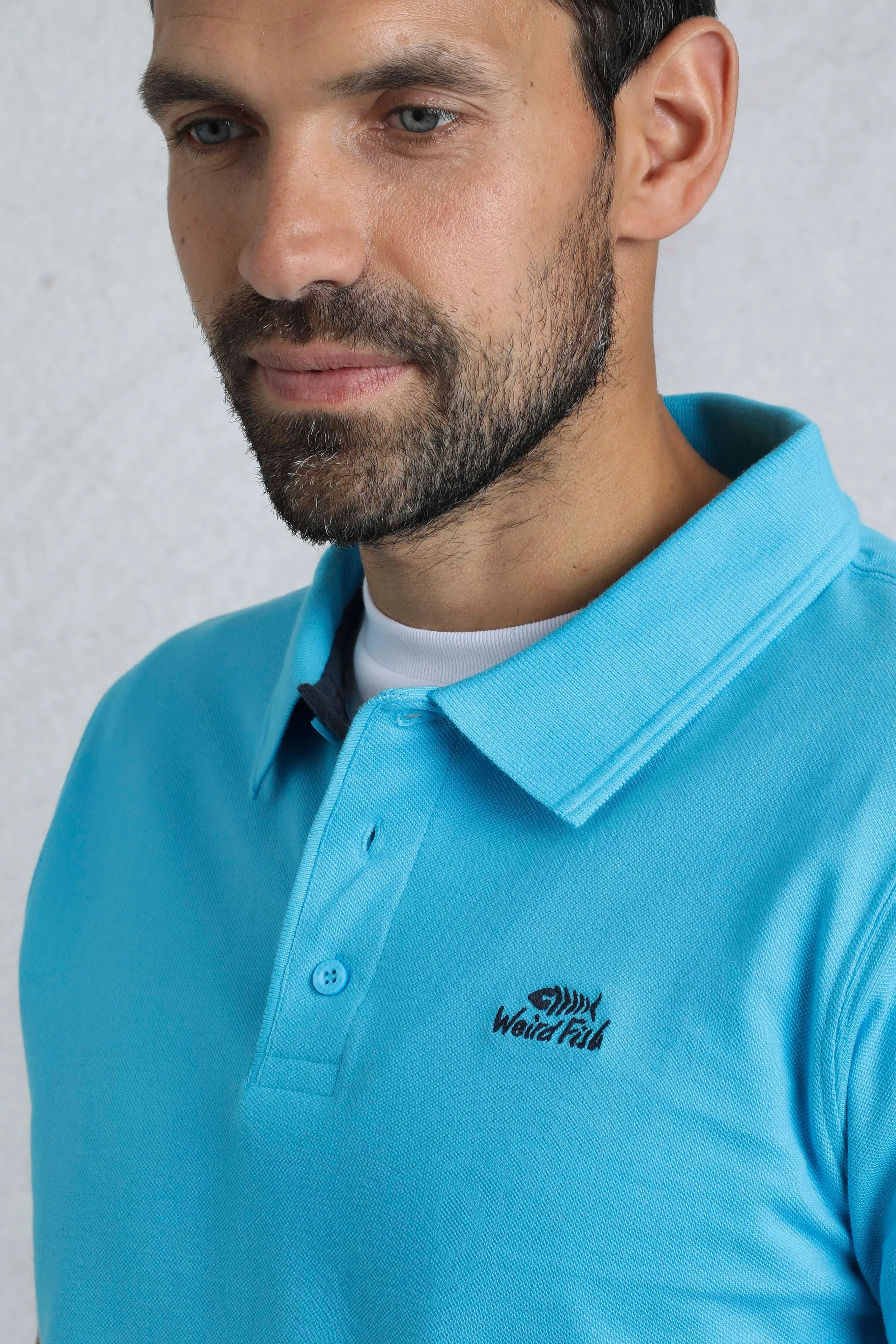 Men's Miles Organic Cotton Pique Polo Shirt | Weird Fish | Portwest - The Outdoor Shop