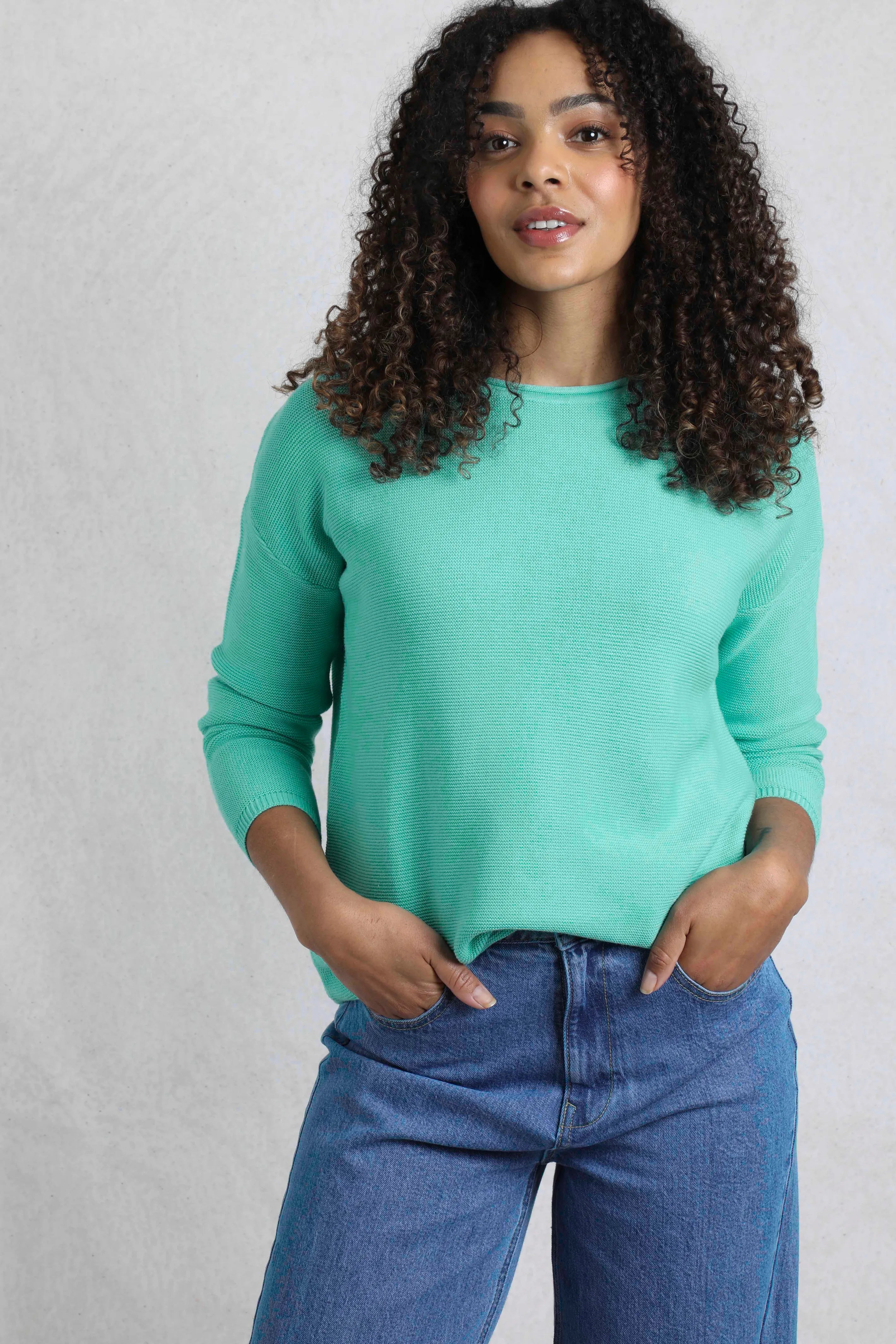 Women's Dalla Knitted Crew Neck Jumper | Weird Fish | Portwest - The Outdoor Shop