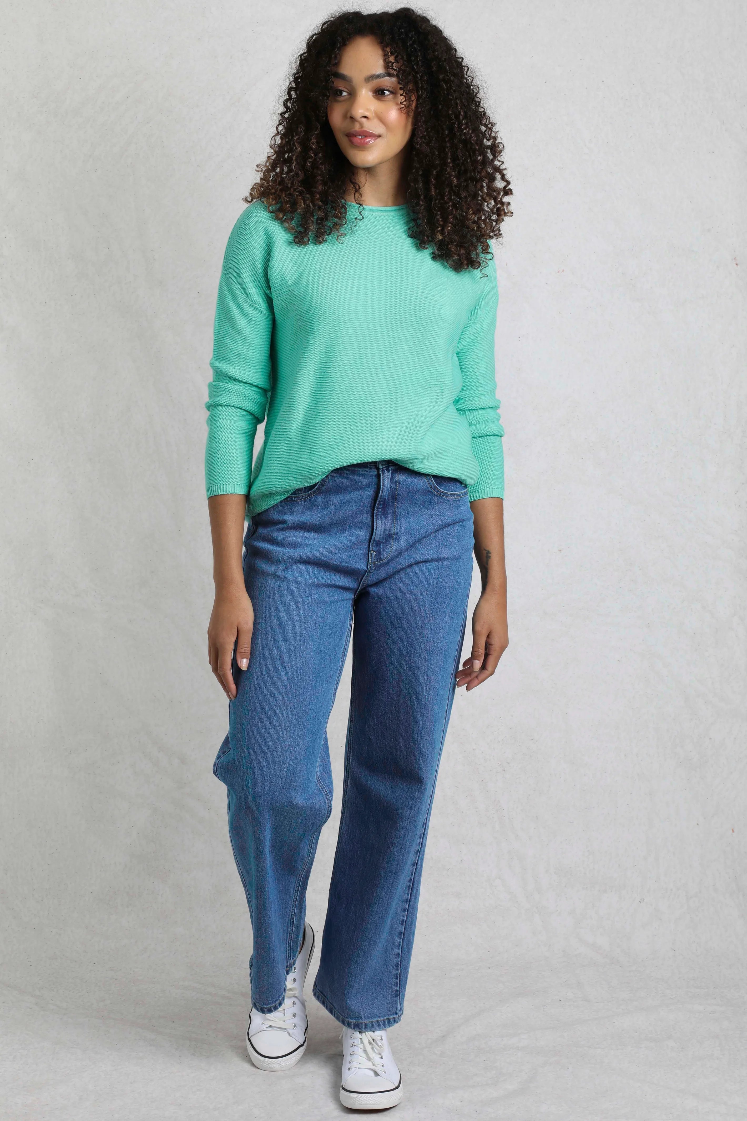 Women's Dalla Knitted Crew Neck Jumper | Weird Fish | Portwest - The Outdoor Shop