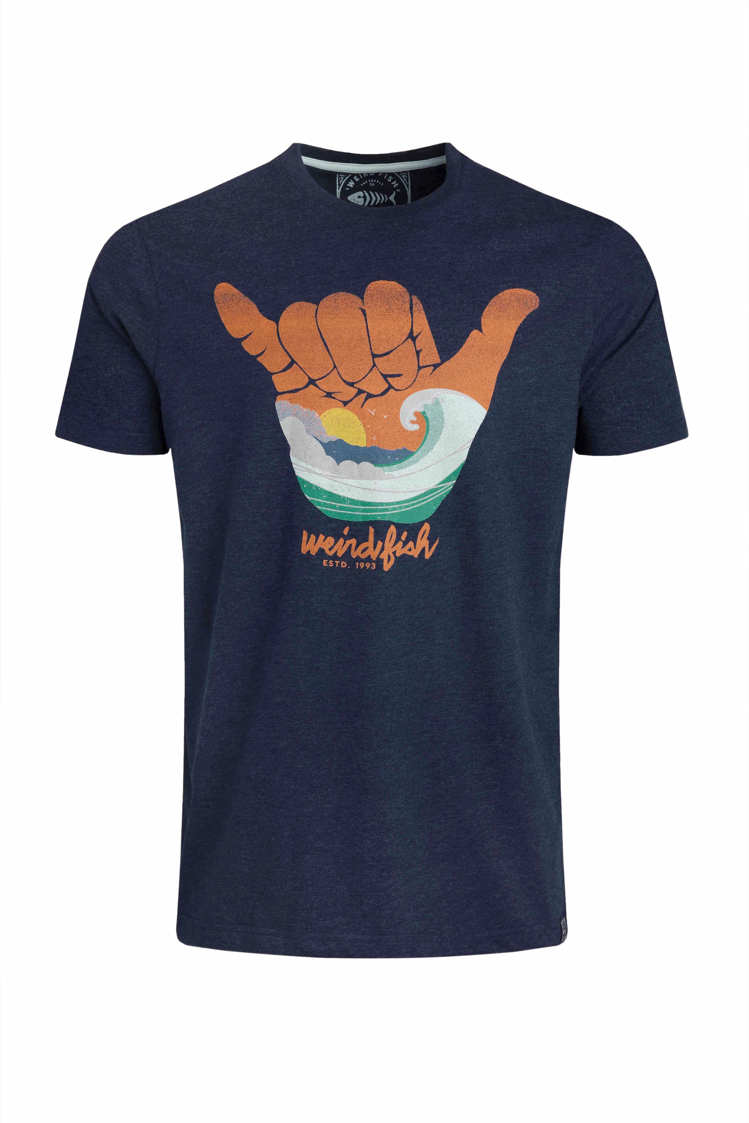 Men's Hang Loose Eco Graphic T-Shirt | Weird Fish | Portwest - The Outdoor Shop