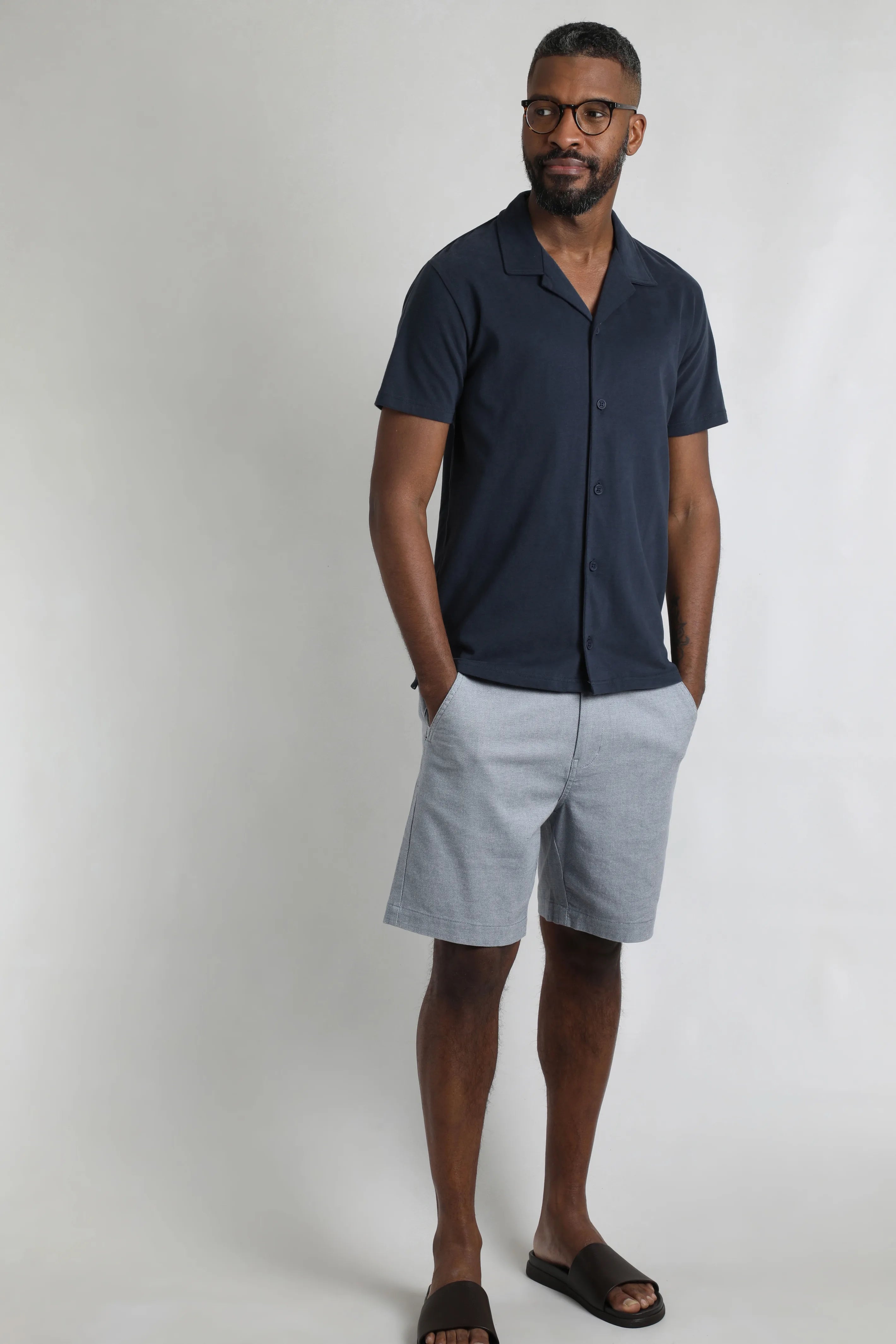 Men's Grafton Organic Cotton Soft Jersey Shirt | Weird Fish | Portwest - The Outdoor Shop