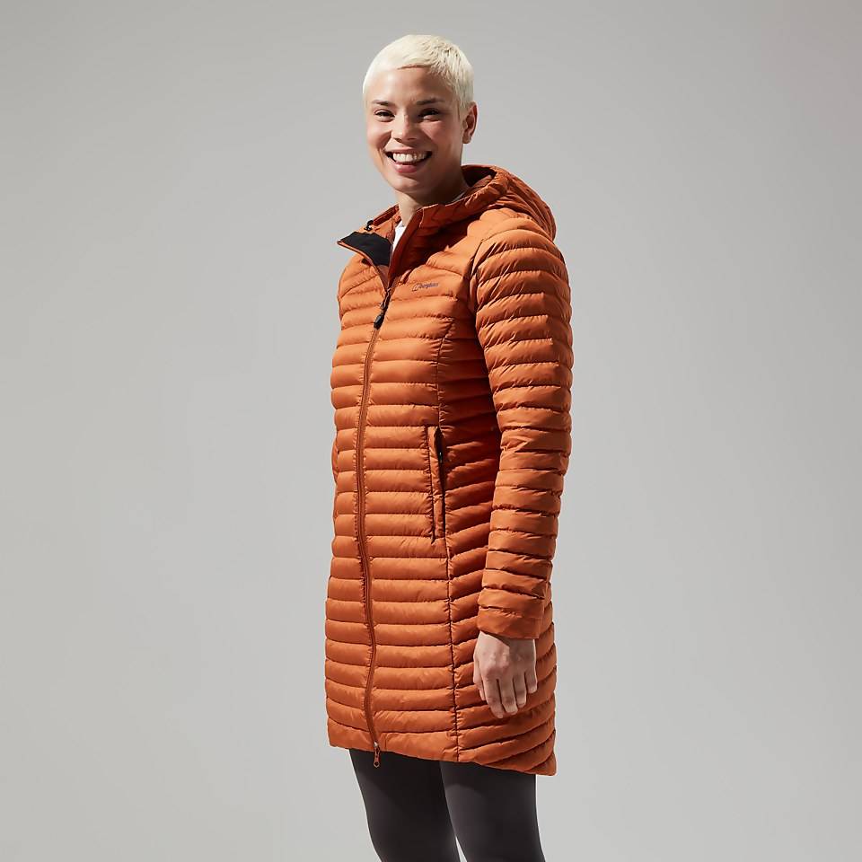 Berghaus Women's Nulu Micro Long Jacket | BERGHAUS | Portwest - The Outdoor Shop