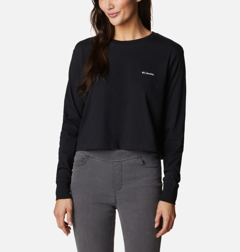 Columbia North Cascades Graphic Cropped Long Sleeve T-Shirt | COLUMBIA | Portwest - The Outdoor Shop