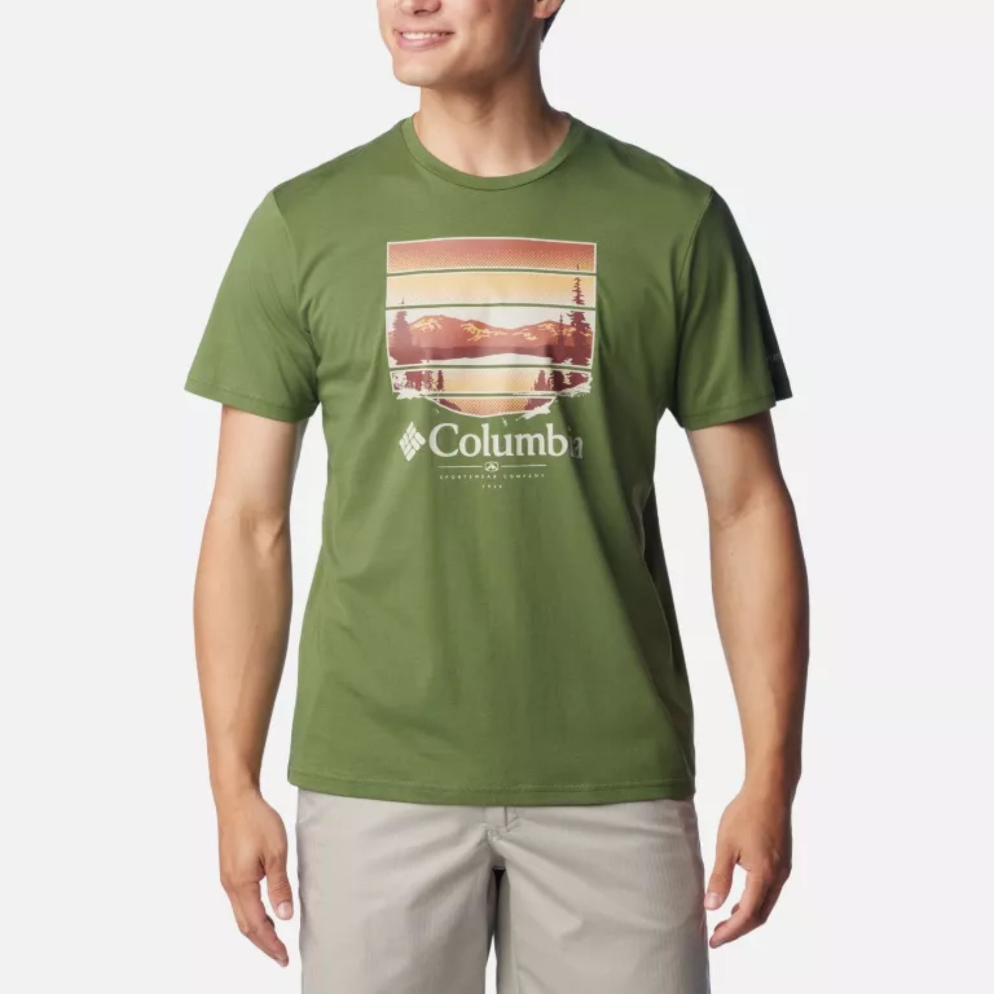 Columbia Mens Path Lake Graphic Tee II | COLUMBIA | Portwest - The Outdoor Shop