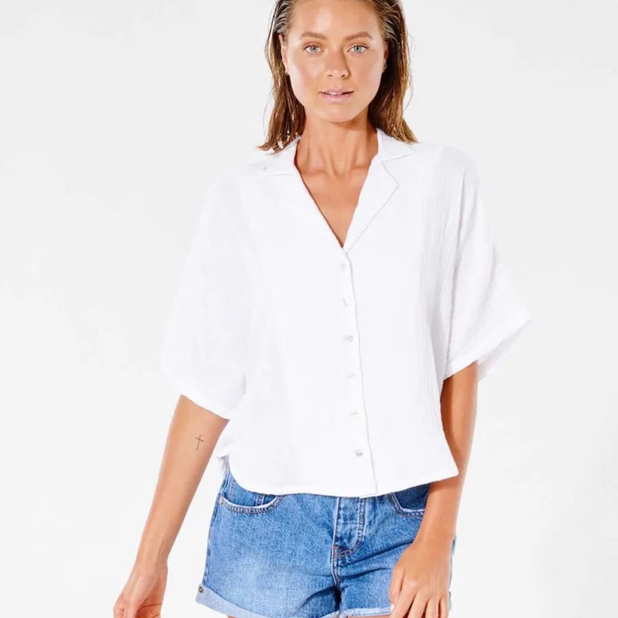 RIpcurl Women's Premium Surf Short Sleeve Shirt | RIPCURL | Portwest - The Outdoor Shop