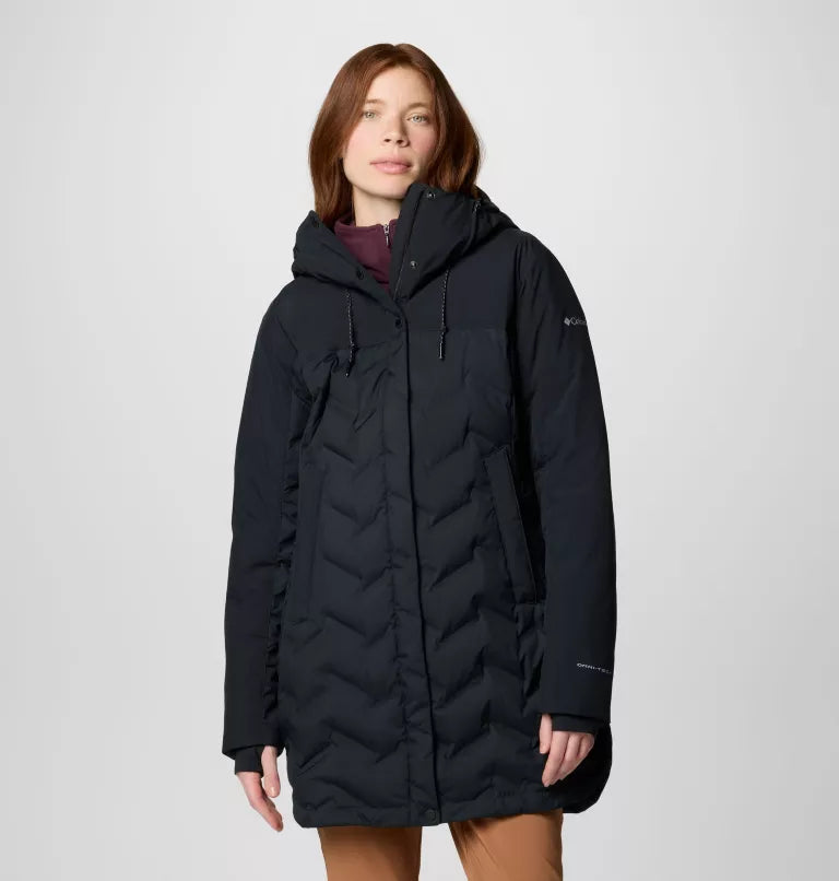 Women's Mountain Croo™ III Waterproof Hooded Mid Down Jacket | Columbia | Portwest - The Outdoor Shop
