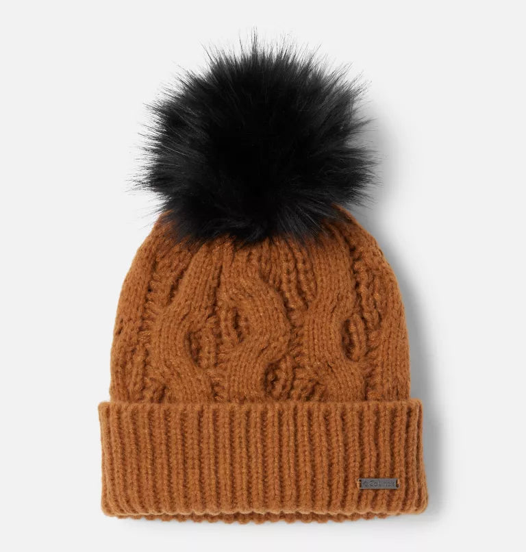Unisex Boundless Days™ Cable Knit Pom Beanie | Columbia | Portwest - The Outdoor Shop