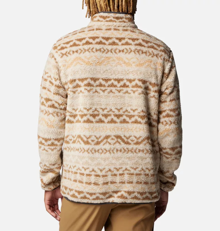 Men's Rugged Ridge™ III Printed Sherpa Half Snap Fleece | Columbia | Portwest - The Outdoor Shop