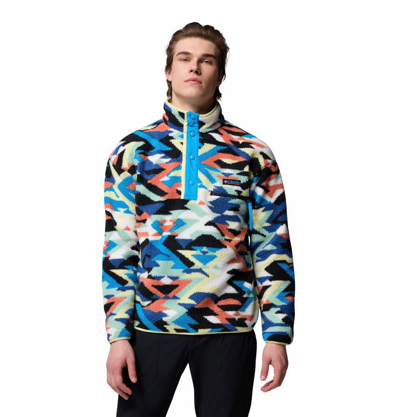 Men's Helvetia™ II Printed Half Snap Fleece | Columbia | Portwest - The Outdoor Shop