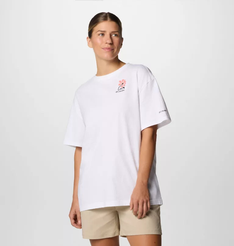 Women's Rolling Bend™ Graphic Oversized T-Shirt | Columbia | Portwest - The Outdoor Shop