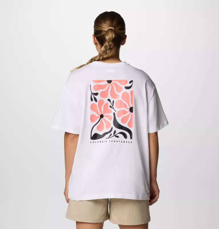 Women's Rolling Bend™ Graphic Oversized T-Shirt | Columbia | Portwest - The Outdoor Shop