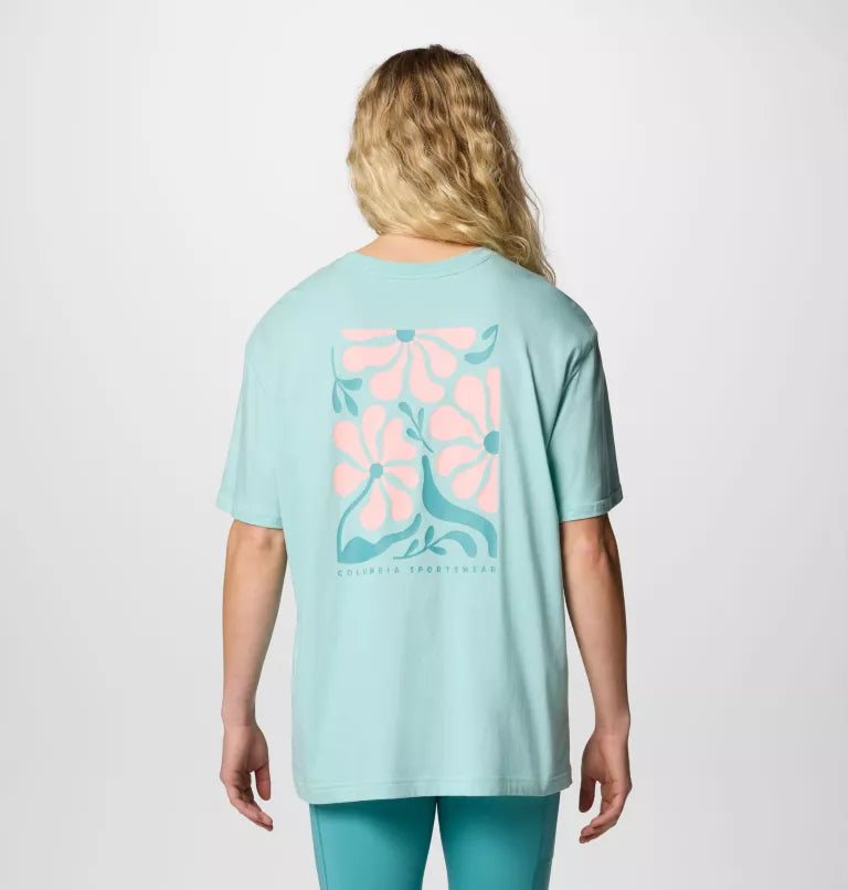 Women's Rolling Bend™ Graphic Oversized T-Shirt | Columbia | Portwest - The Outdoor Shop