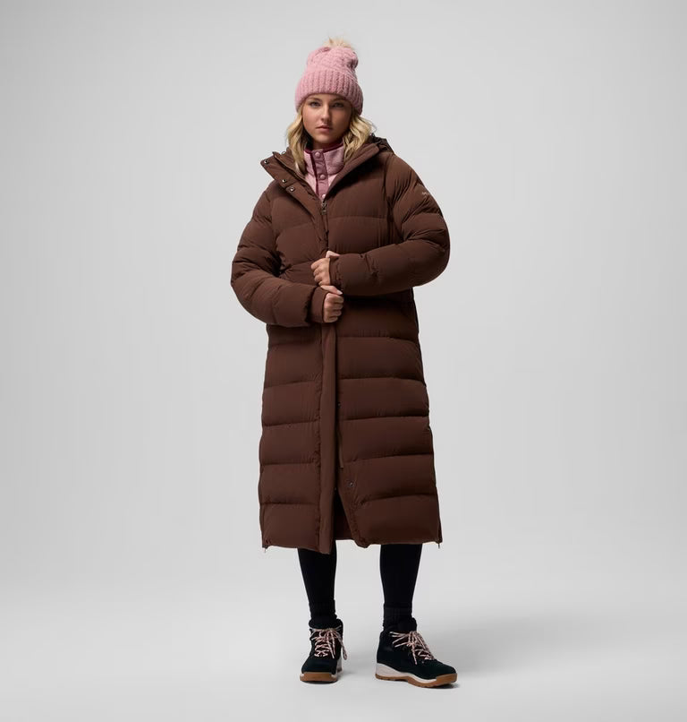 Columbia Women's Amaze Puff™ Long Hooded Down Puffer