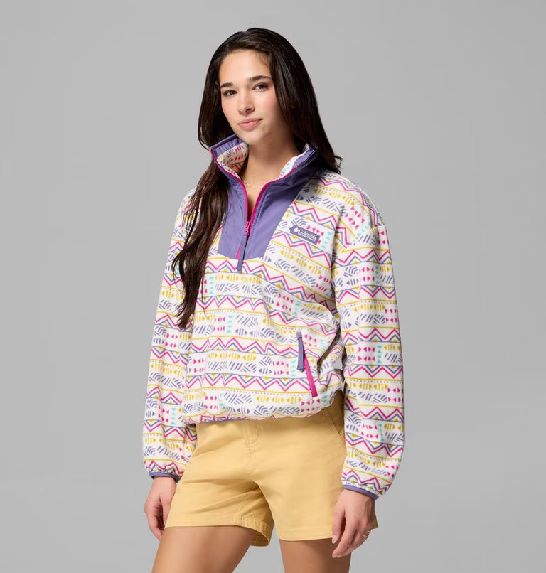 Columbia Women's Sequoia Grove Printed Half Zip Fleece | Portwest
