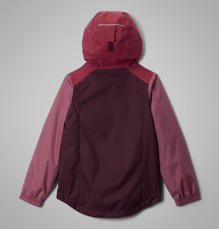 Columbia Girls' Rainy Trails III Waterproof Fleece-Lined Jacket