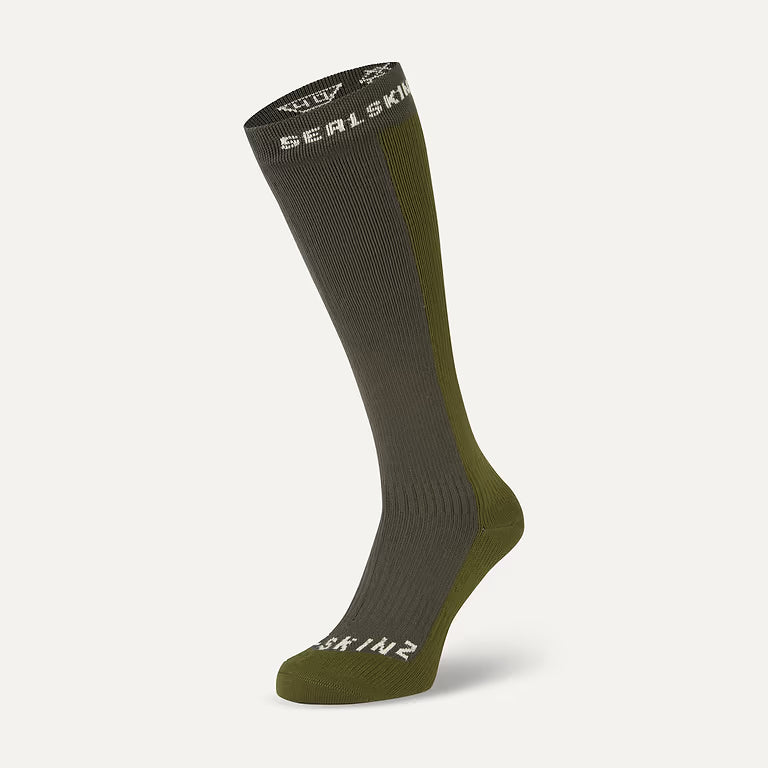 Sealskinz Worstead Unisex Waterproof Cold Weather Knee-Length Socks