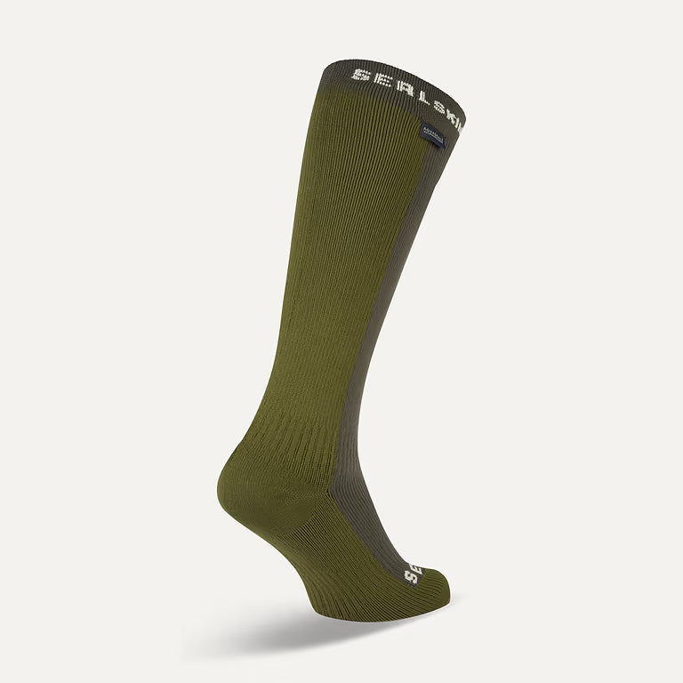 Sealskinz Worstead Unisex Waterproof Cold Weather Knee-Length Socks