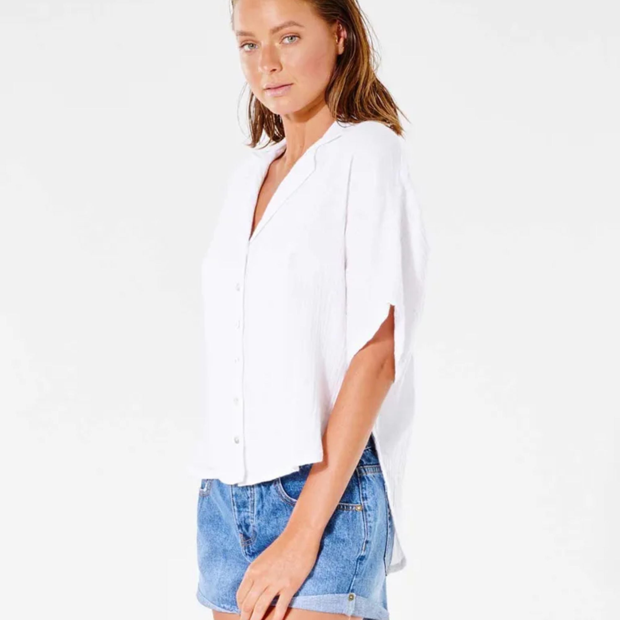 RIpcurl Women's Premium Surf Short Sleeve Shirt | RIPCURL | Portwest - The Outdoor Shop