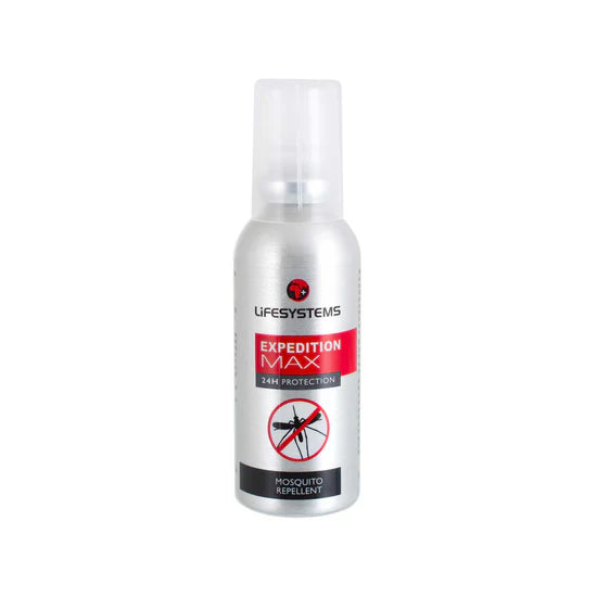 LifeSystems Expedition MAX DEET Mosquito Repellent | LifeSystems | Portwest - The Outdoor Shop