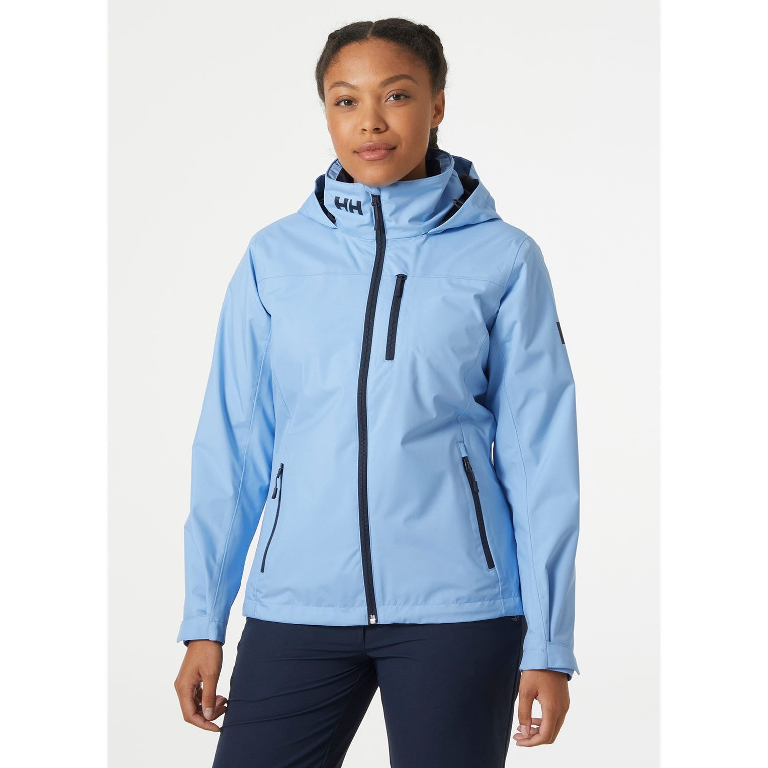 Helly Hansen Womens Crew Hooded Midlayer Jacket | Helly Hansen | Portwest - The Outdoor Shop