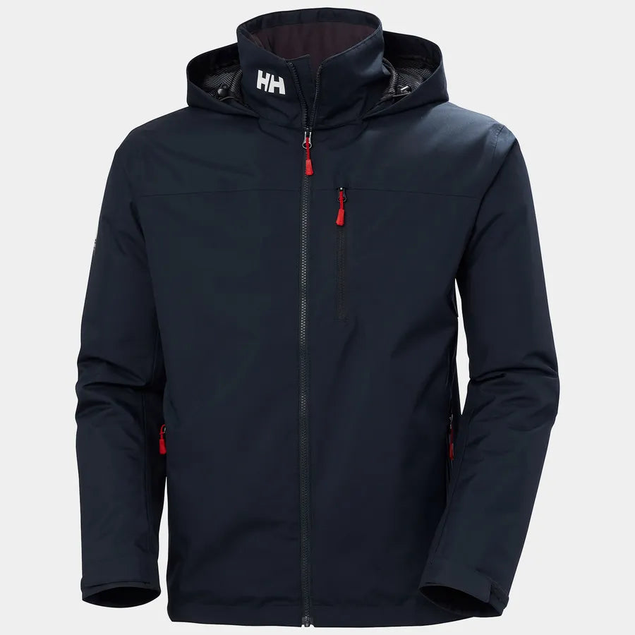 Men's Crew Hooded Midlayer Sailing Jacket 2.0 | Helly Hansen | Portwest - The Outdoor Shop