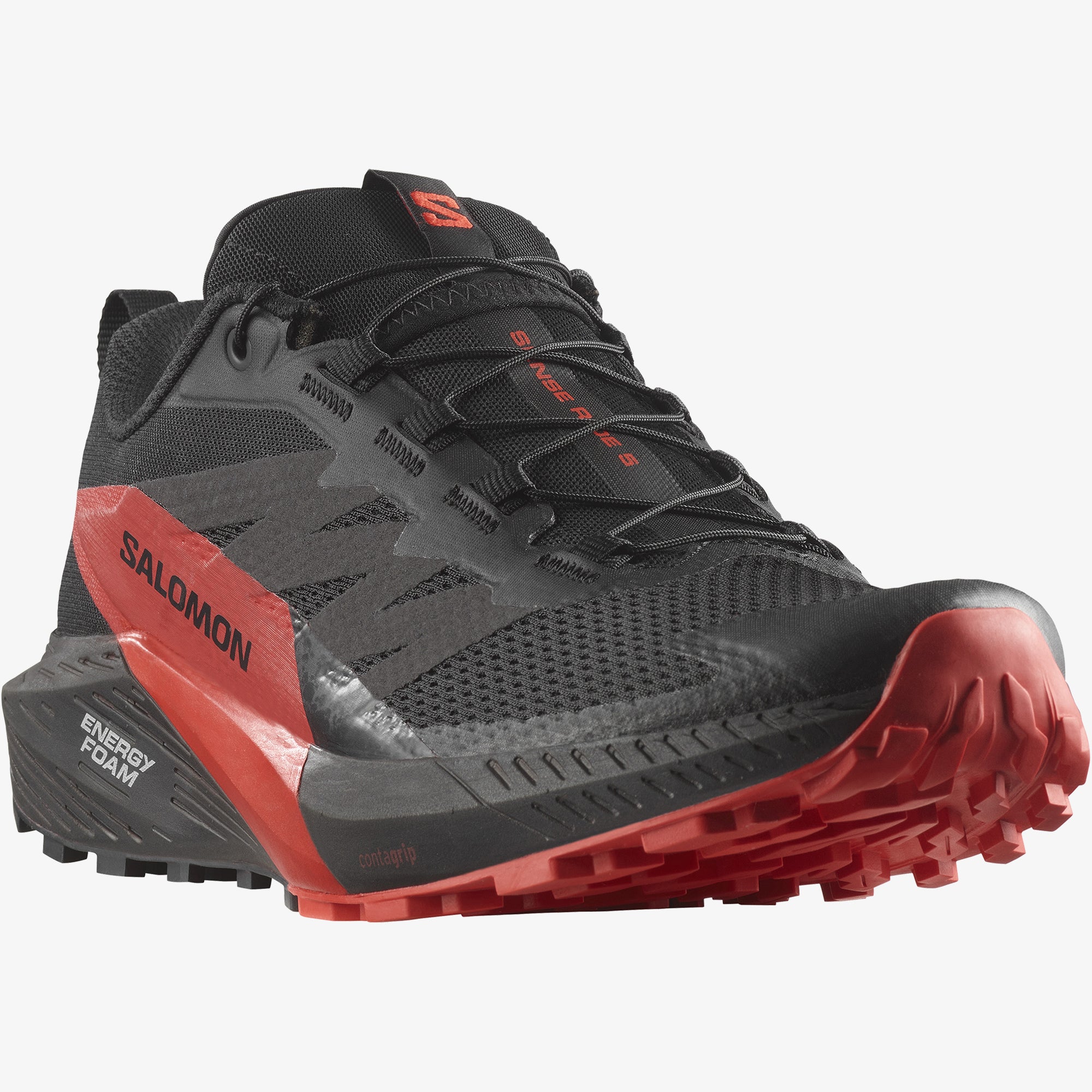 Salomon Mens Sense Ride 5 Trail Running Shoe | Salomon | Portwest - The Outdoor Shop