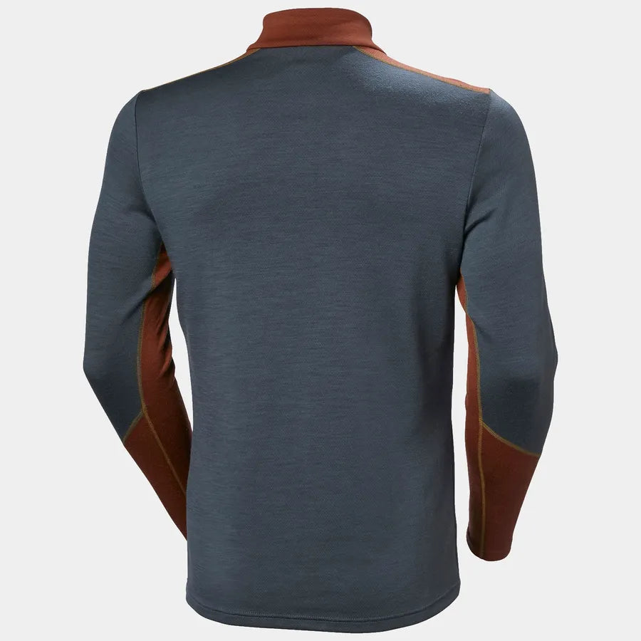 Men's LIFA® Merino Midweight Half-Zip Base Layer | Helly Hansen | Portwest - The Outdoor Shop