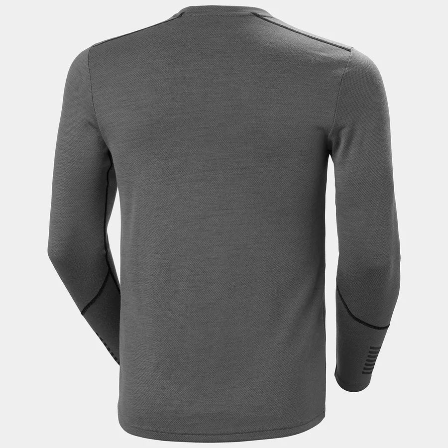 Men's LIFA® Merino Midweight Crew Base Layer | Helly Hansen | Portwest - The Outdoor Shop