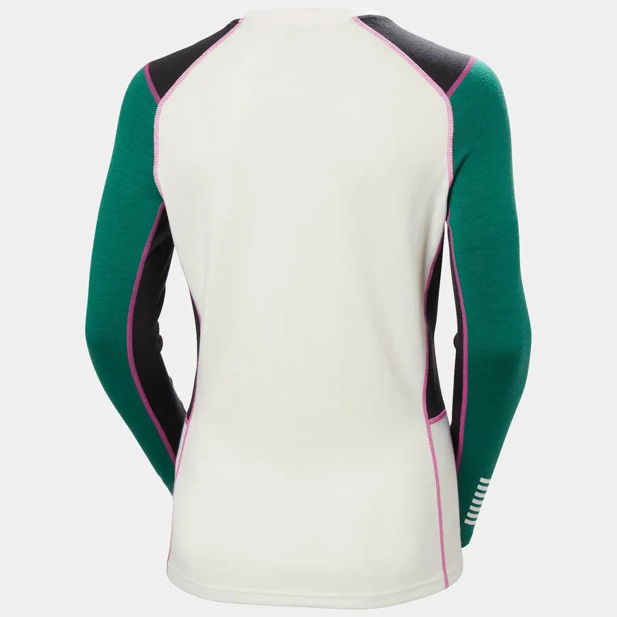 Women's LIFA® Merino Midweight Crew Base Layer | Helly Hansen | Portwest - The Outdoor Shop