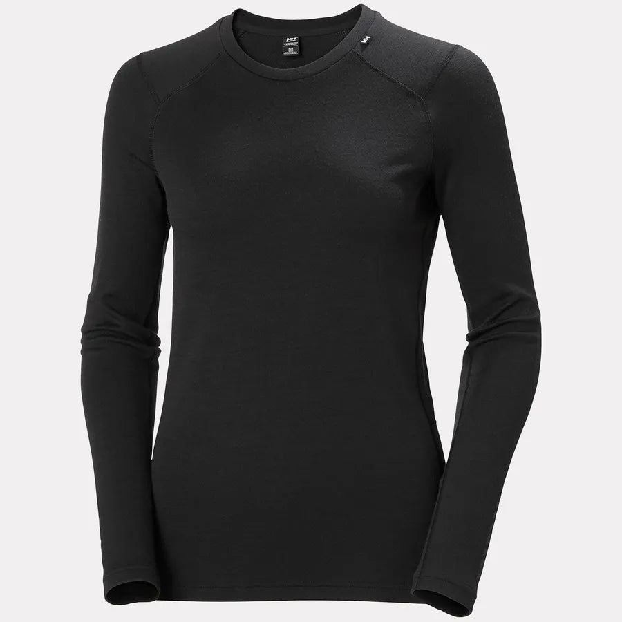Women's LIFA® Merino Midweight Crew Base Layer | Helly Hansen | Portwest - The Outdoor Shop