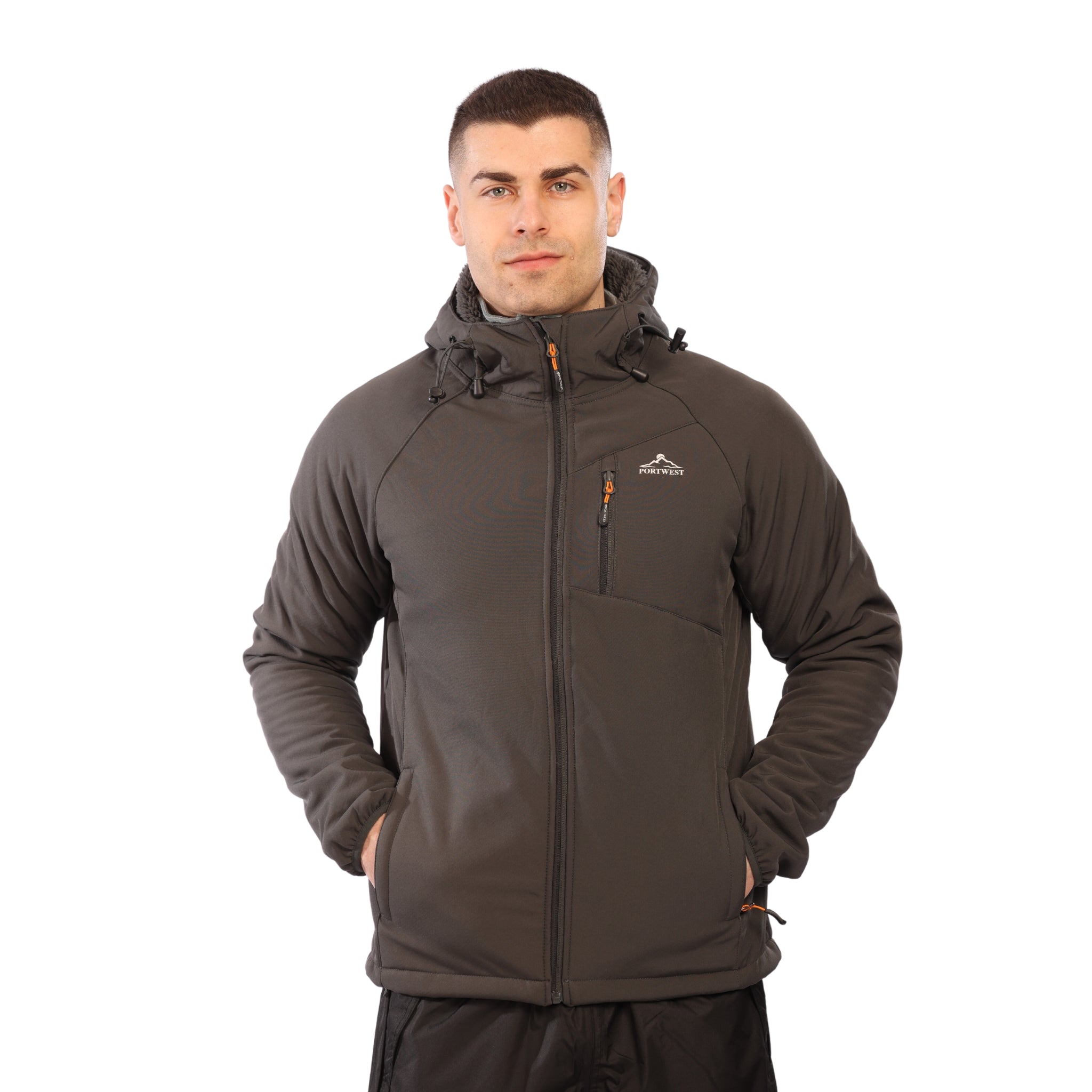 Portwest Mens Rockfleet Sherpa Softshell Jacket | Portwest | Portwest - The Outdoor Shop