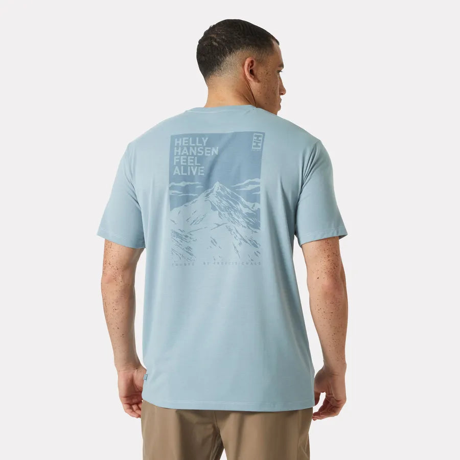 Men's Skog Recycled Graphic T-Shirt | Helly Hansen | Portwest - The Outdoor Shop