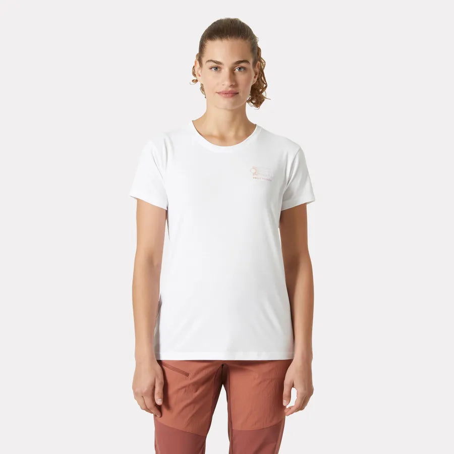 Women's Skog Recycled Graphic T-shirt | Helly Hansen | Portwest - The Outdoor Shop