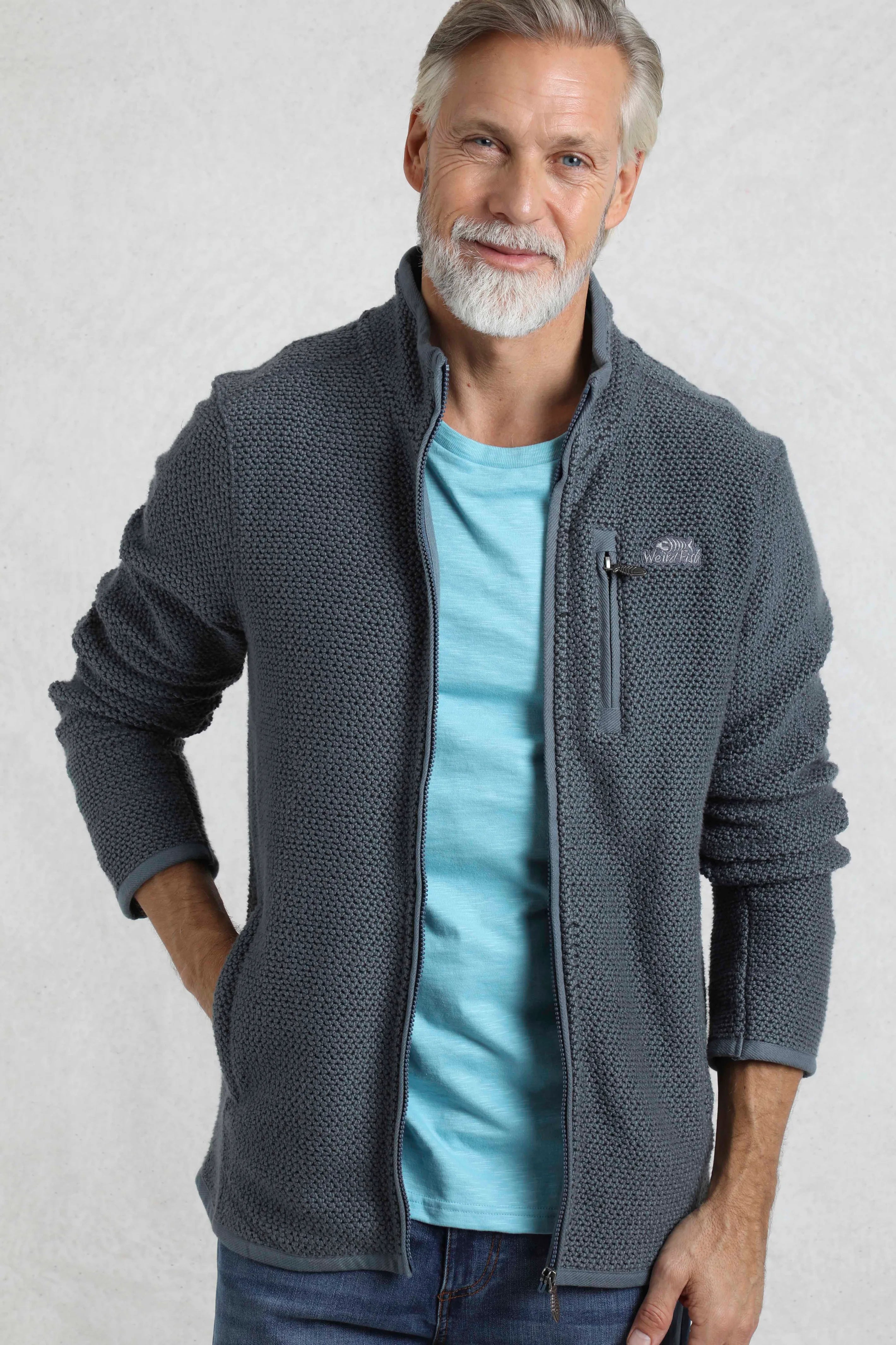 Men's Transom Eco Full Zip Macaroni | Weird Fish | Portwest - The Outdoor Shop