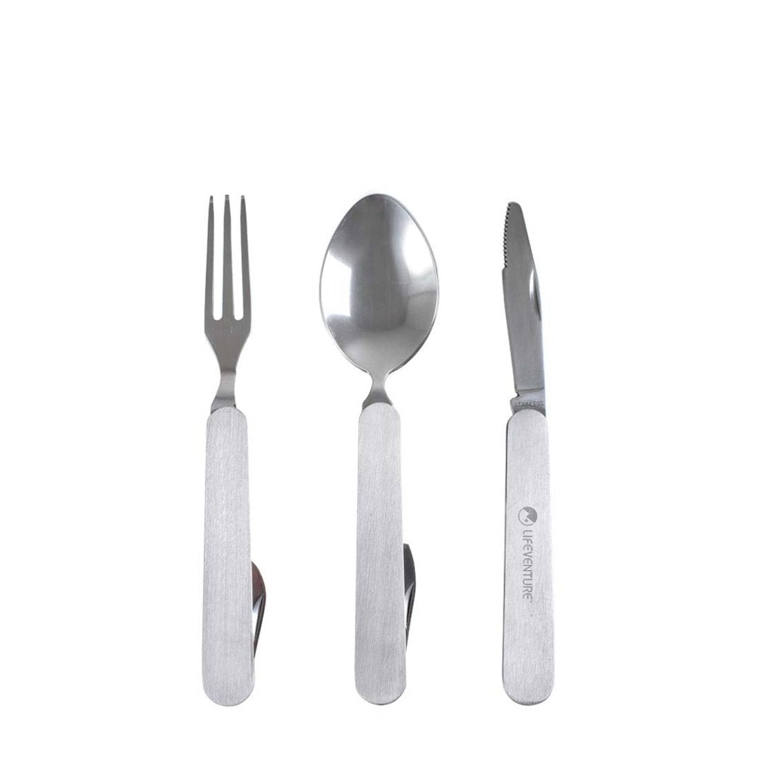 Lifemarque Folding Cutlery Set | Lifeventure | Portwest - The Outdoor Shop