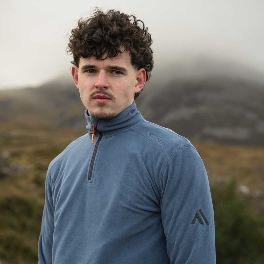 Portwest Ben Men’s Lightweight Quarter-Zip Microfleece | Portwest | Portwest - The Outdoor Shop