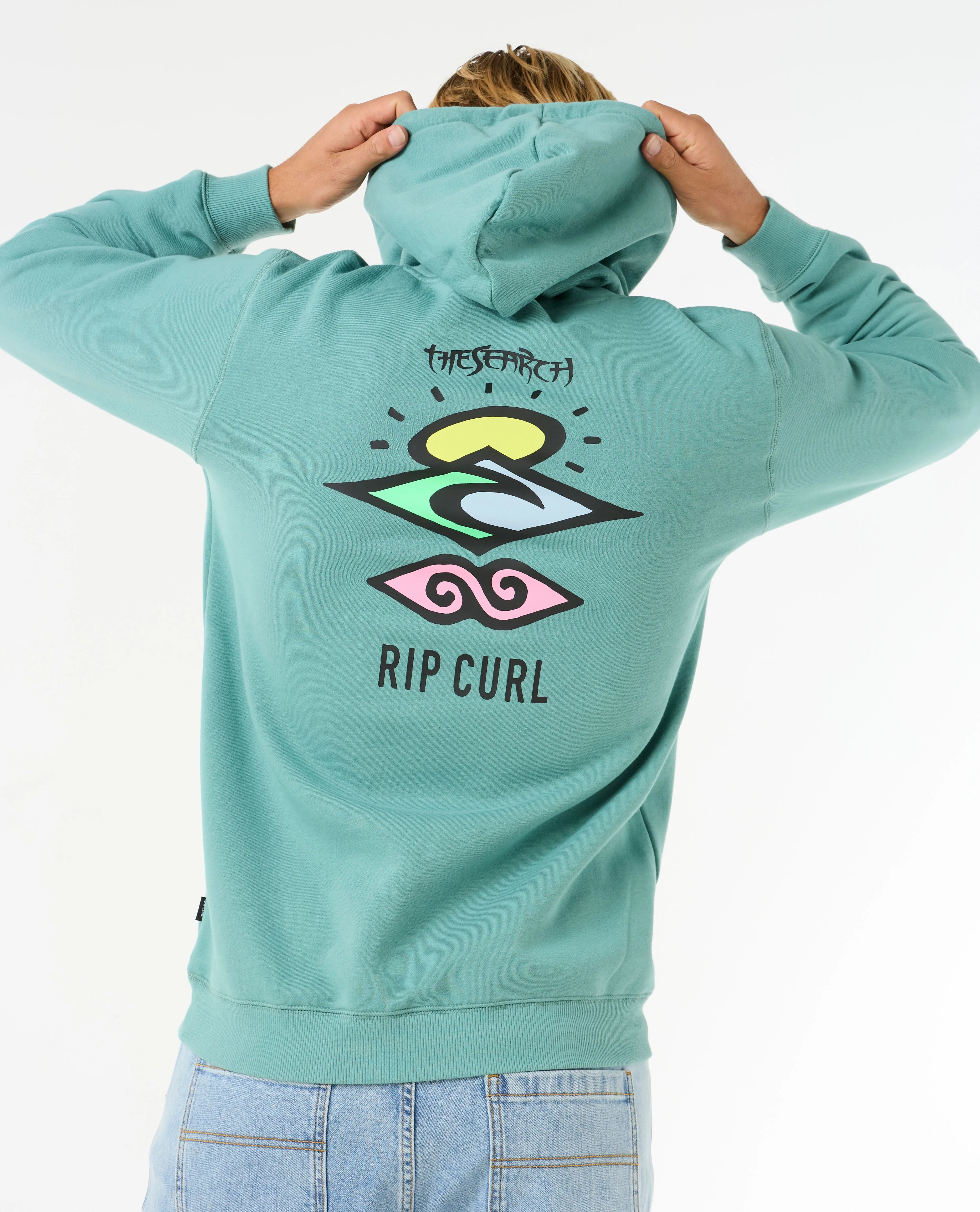 Rip Curl Search Icon Hooded Fleece Jumper | Rip Curl | Portwest - The Outdoor Shop