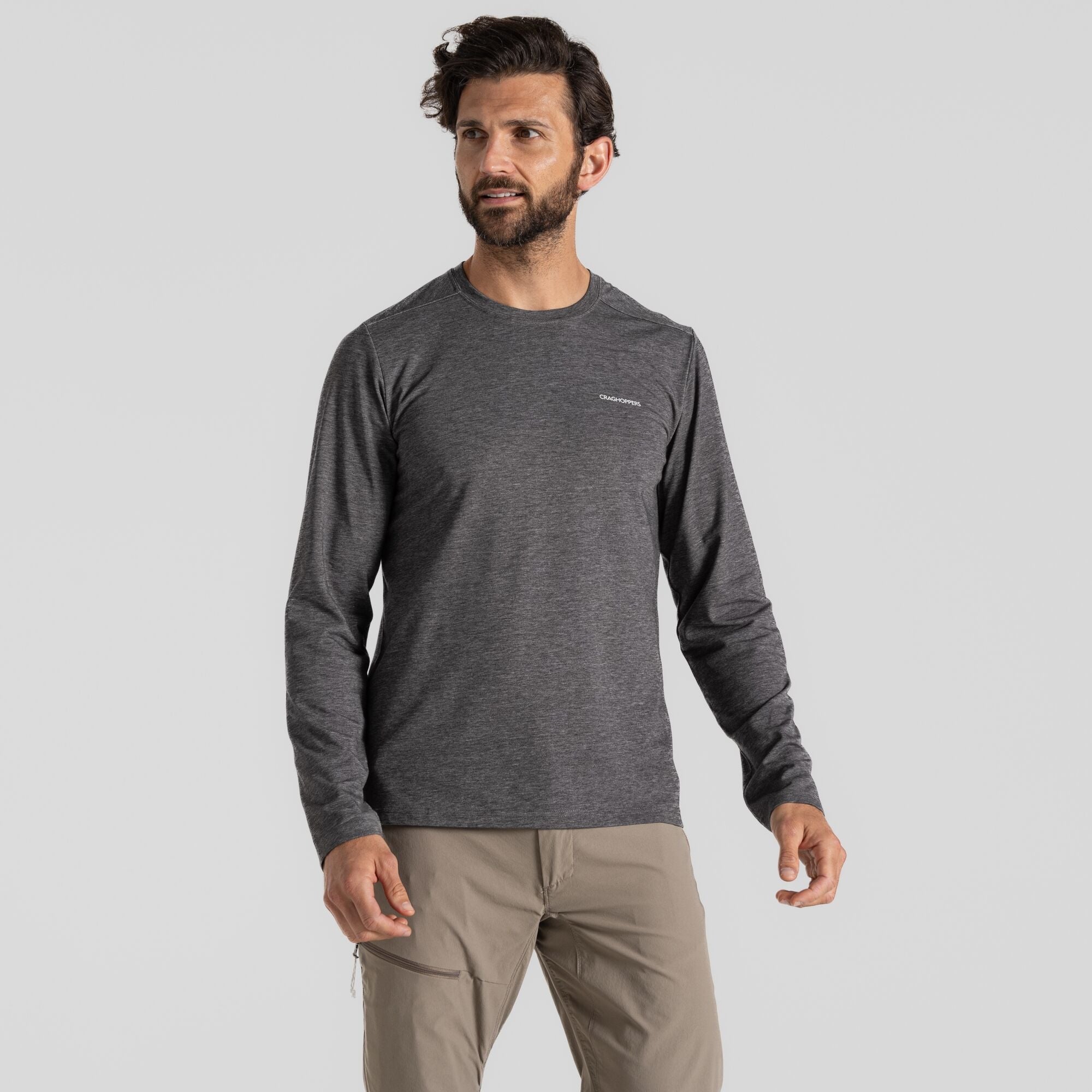 Men's Nosilife Abel Long Sleeved T-Shirt | Craghoppers | Portwest - The Outdoor Shop