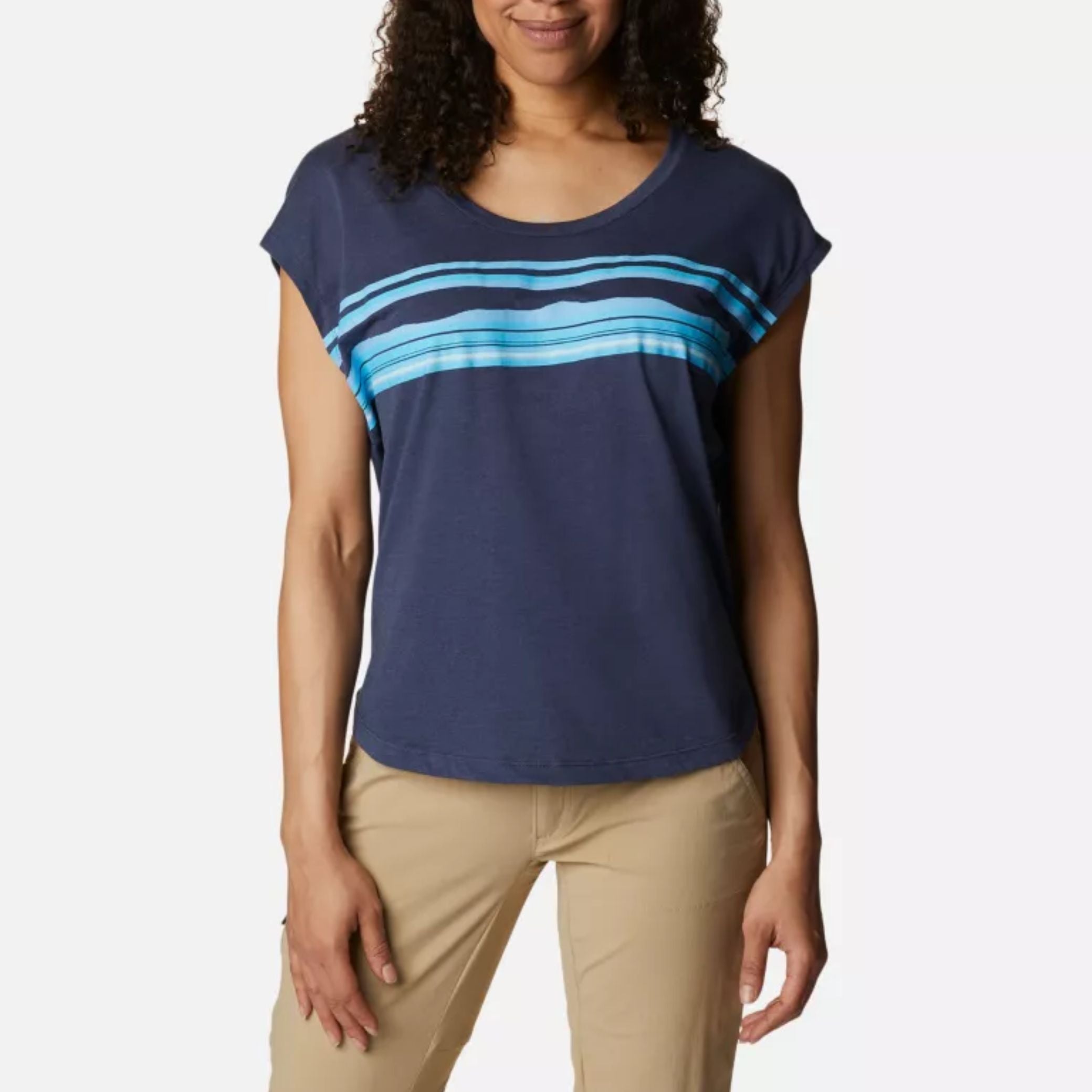 Columbia Women's Short Sleeve Bluebird Days T-Shirt | COLUMBIA | Portwest - The Outdoor Shop