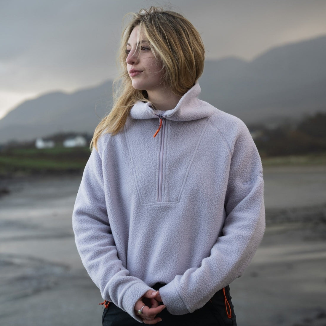 Portwest Croaghan Women’s Short-Length Sherpa Quarter-Zip Fleece | Portwest | Portwest - The Outdoor Shop